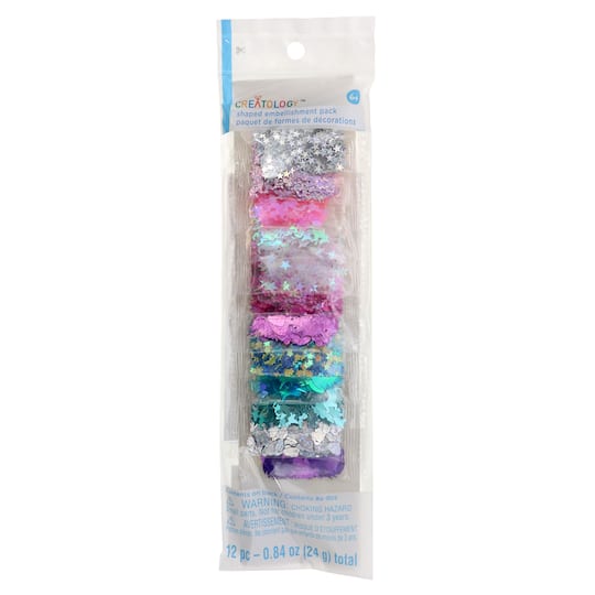 12 Packs: 12 ct. (144 total) Unicorn Themed Embellishments by Creatology&#x2122;